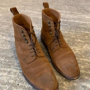 Meermin snuff suede derby boot Size 8.5 E